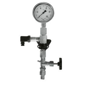 Electronic pressure gauge station DR 1226