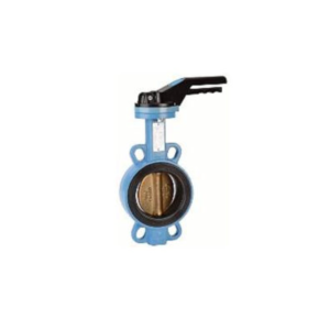 Wafer Type Butterfly Valve PN16 with ALU-BRONZE Disc & NBR Seat