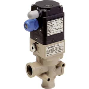 3/2-, 5/2-, 5/3 or 6/2-way Type 3963 Solenoid Valve