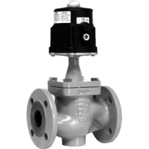 Type 3354 on/off valve DIN with piston actuator